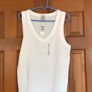 NWT old navy white tank top